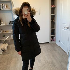 Black TNA St. Anton parka